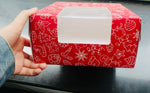 8x8x4 inch Christmas Cake Boxes