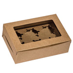 Premium Cupcake Boxes 6 Holes - thecakeboxes