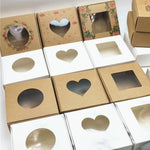 Small Cake Boxes- Cake Slices and Pastries (Qty 100) - cake boxes, cupcake boxes, thecakeboxes