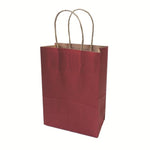 Kraft  Paper Bag- Available in Brown, Green and Dark Red - cake boxes, cupcake boxes, thecakeboxes